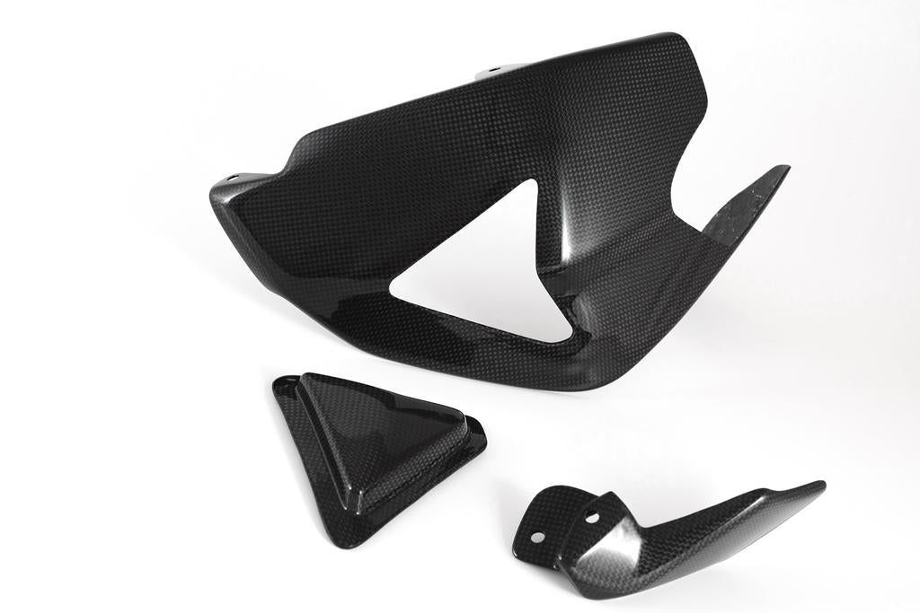 SWINGARM GUARD with SLIDER and SHARK FIN