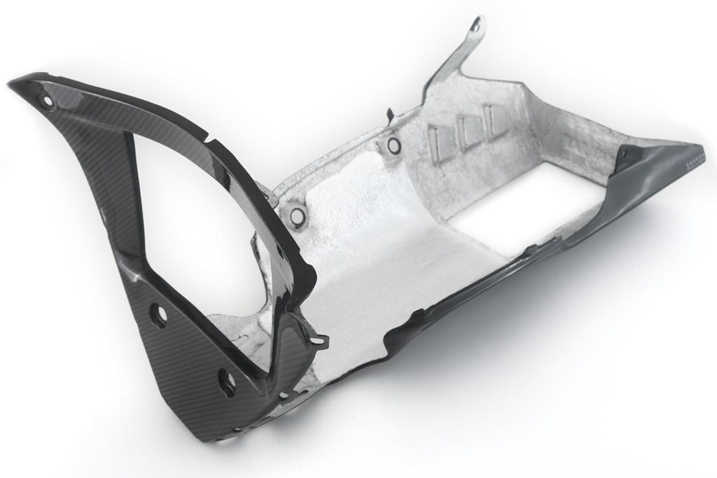 BELLY PAN - WITH OEM EXHAUST OR SLIP-ON